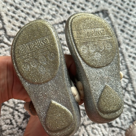 Mini Melissa unicorn shoes size 8 - Picture 3 of 3